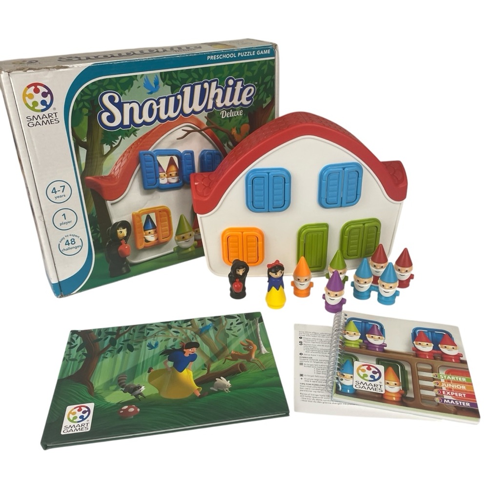 Smart Games Snow White Deluxe Logic Puzzle Game Ages 4-7